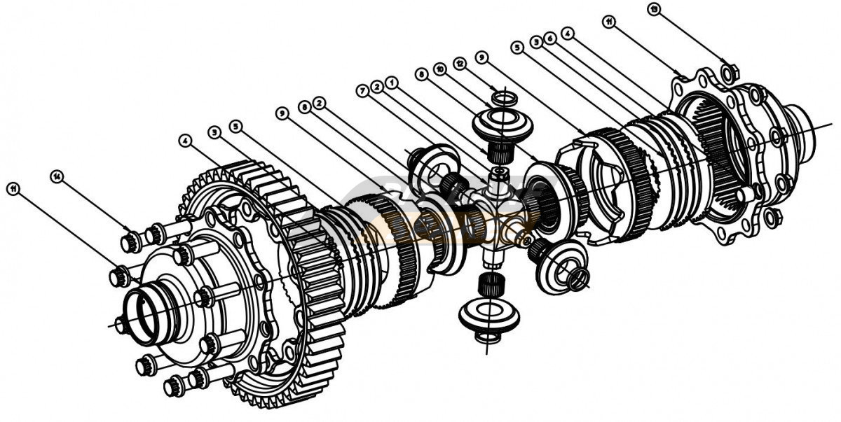 DIFF ASSY Diagram